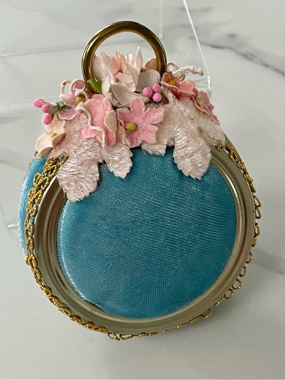 Vintage Victorian French Rococo-Style Sewing Pin Cushion